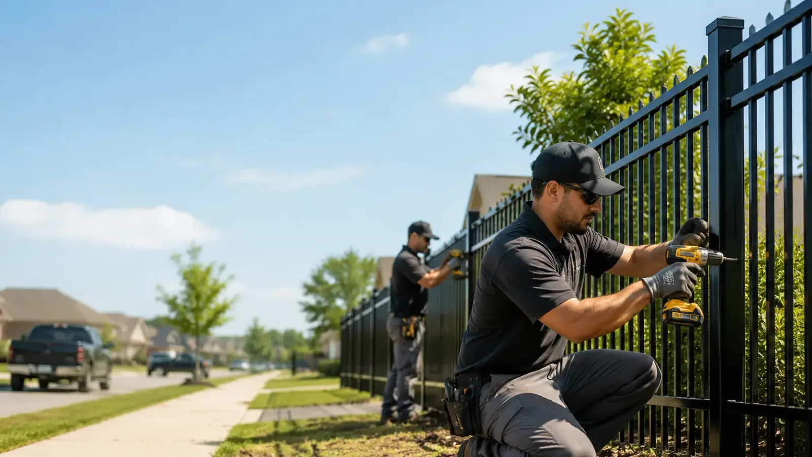 Metal Fence Installation in Snover, MI